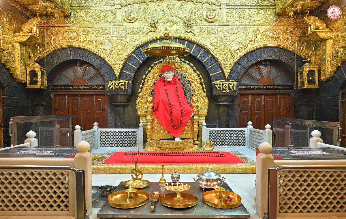 SSSTShirdi's tweet photo. *!! ॐ साई राम !!*
*श्री साईबाबा संस्थान विश्वस्त व्यवस्था,शिर्डी*
*!! ॐ Sai Ram !!*
*Shri Saibaba Sansthan Trust, Shirdi*
≈≈≈≈≈≈≈≈≈≈≈≈≈≈≈≈≈
*आरती :- शेजारती*
*मगंळवार दिनांक ‌१० जानेवारी २०२३*     
*Aarti : -Shejarti*
*Tuesday 10 January 2023* https://t.co/ZsDzxS7Bxl