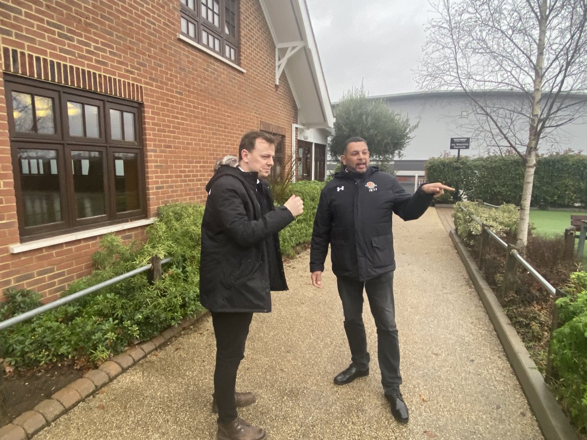 It was great to meet with Cllr <a href="/_petermason/">Peter Mason</a> and Ealing Trailfinders Rugby Club today <a href="/ealingtfrugby/">Ealing Trailfinders</a> to hear about their exciting plans for the future as they build a flagship sports team, which the whole borough can feel proud to follow.