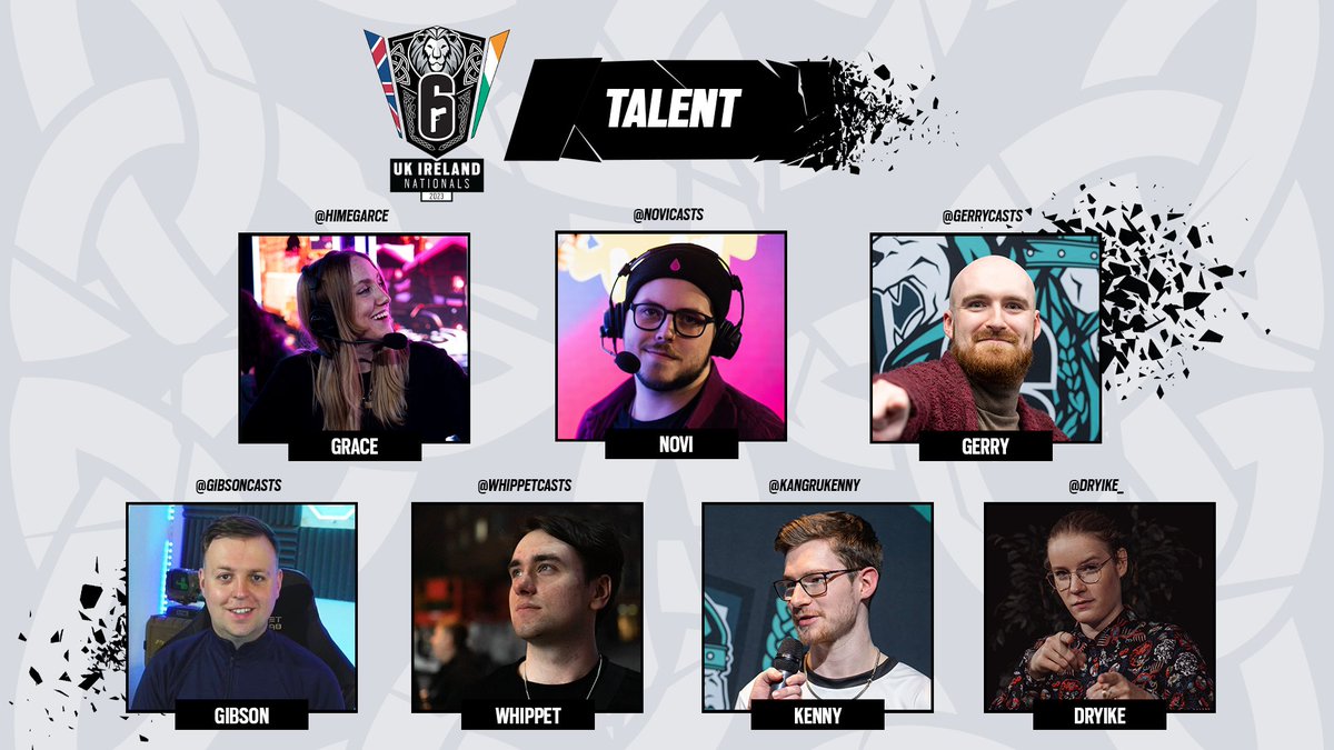 After months of qualifiers, we have 8 new teams and so finally UKIN 2023 kicks off tonight!

Join the talented pool of casters as they cover the action in what is going to be a wild and unpredictable season

For more information head to: r6npl.gg/news/uk-and-ir…