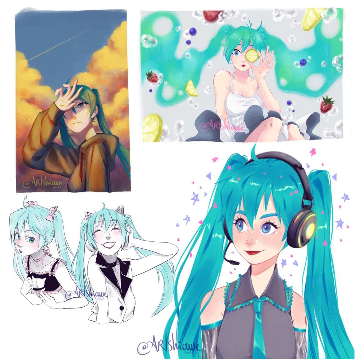 Artshiawe's tweet photo. Hi #PortfolioDay
I'm Javiera (deaf), an illustrator from Chile, the freelance and Visdev artist 😊✨️ 

🔸 IG: https://t.co/3NJEMQFUBG 
🔸 Portafolio: https://t.co/EhLyOzS3aB https://t.co/fqrS8kbeVr