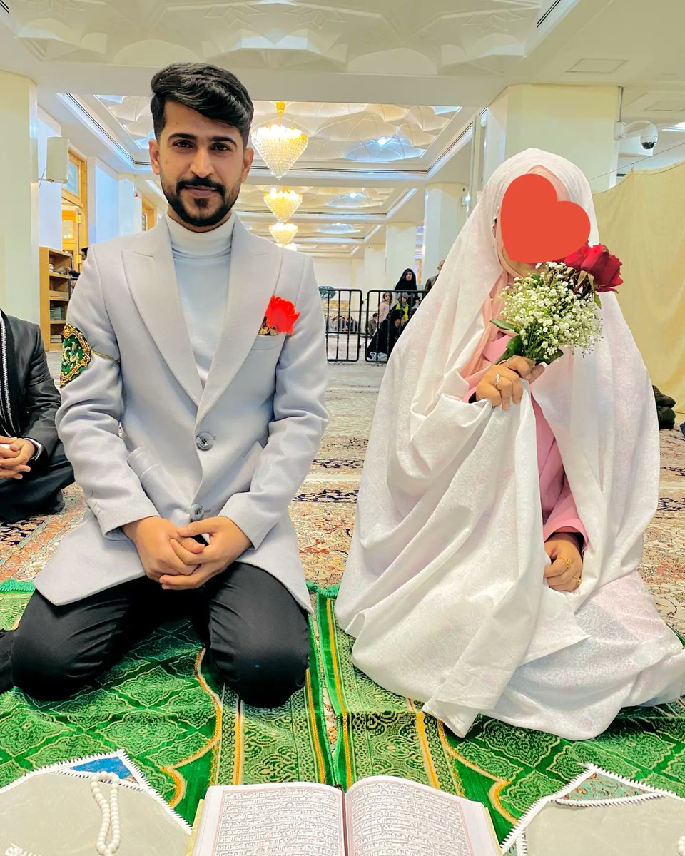 Hashtag_Kafirr's tweet photo. Alhumdlillah Got Married At Haram e Kareema e Ahly Bait Hazrat e Fatima masooma sa ♥ https://t.co/xsQy9H2t18