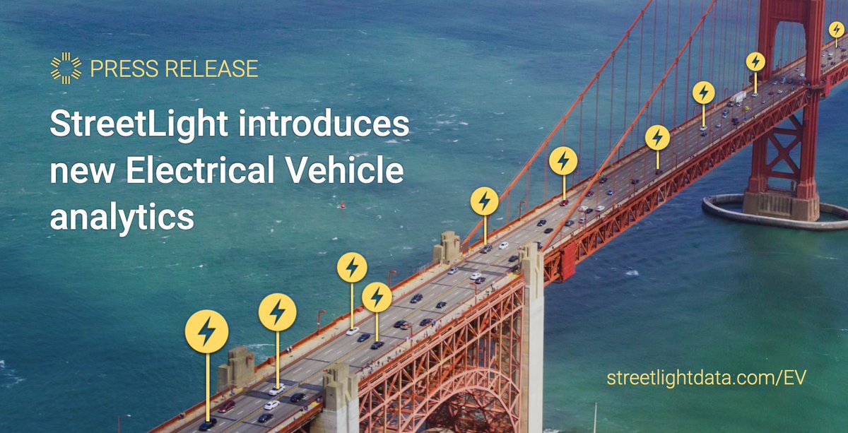 StreetLightData's tweet photo. It's time to truly understand how #electricvehicles move, charge, and impact our transportation systems. Our brand new EV Mode helps answer all this and more for planners and other professionals involved in #EV infrastructure. Get the full details at: https://t.co/3jU9DK7yue https://t.co/b16okXlEvw