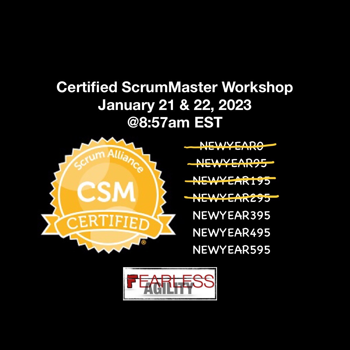 FearlessAgility's tweet photo. 🔥Update🔥
https://t.co/G5UMoeuyaK
#WomenWhoCode #womenintech #blacktechtwitter #scrum #techtwitter #projectmanagement #tech #blackwomenintech #agile #business #change #training #csmtraining #csm #100daysofcode #womeninstem #Scholarship #discountcode #certification https://t.co/hC1Sn5whFU