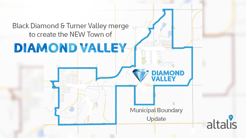 Now Available from Altalis! Download the NEW Town of Diamond Valley boundary at altalis.com/map;id=113

#DiamondValley #OpenData #MunicipalBoundaryFile