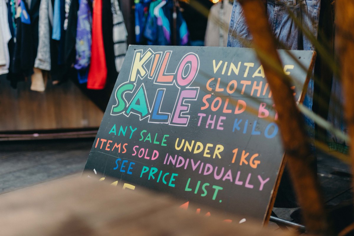 The #Brixton Vintage #KiloSale is back! 🙌🙌

Don't miss out on the first sale of the year this weekend, and be sure to bring enough bags... 🛍️🛒

It's time to get your wardrobe ready for 2023! ✅✨

bit.ly/3Xh5hEq