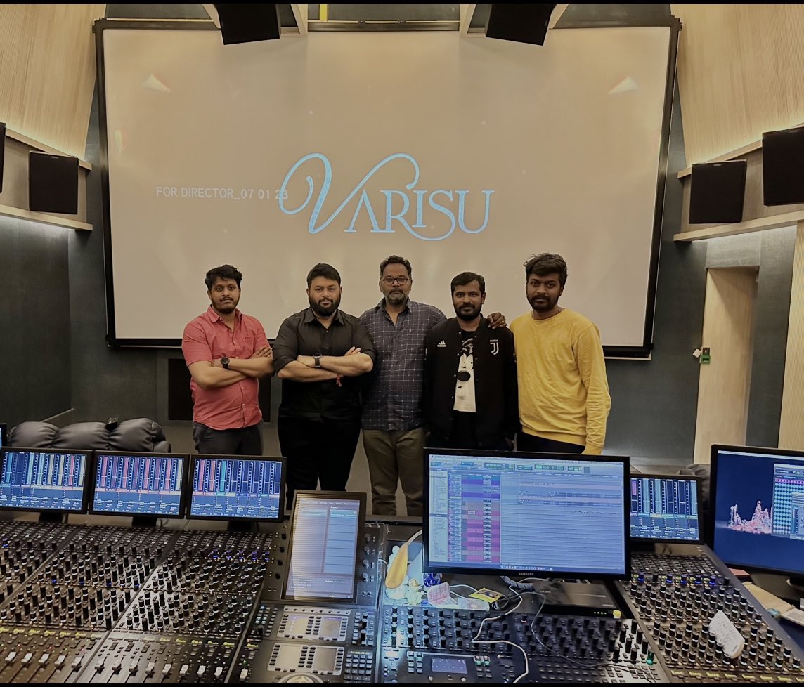 Udaykumar_Mix's tweet photo. Thanks #thaman #Varisu #knackstudios https://t.co/L6guReGUnF