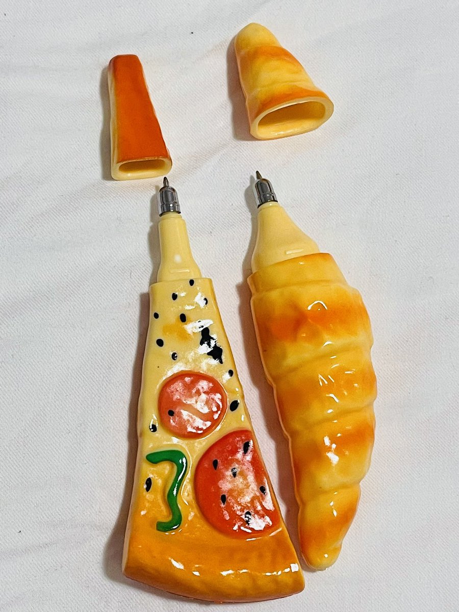 #pizza pen #croissant pen #foodiepens #foodie #eat #whattoeat #hungry #TheLastOfUsHBO how cool are these