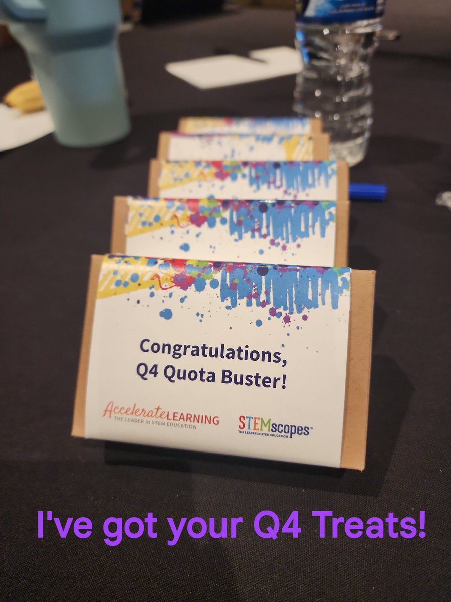 KimMerritt_7's tweet image. Congrats to our Q4 Quota Buster! #STEMpossible #myteamismadeofsuperheroes