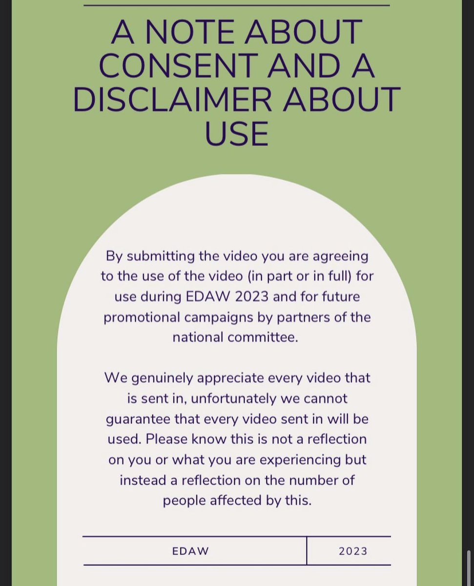 niedcanada's tweet photo. More information and helpful tips below for video submissions. Thank you for your contribution! #EDAW2023 https://t.co/U4sBACKi8y