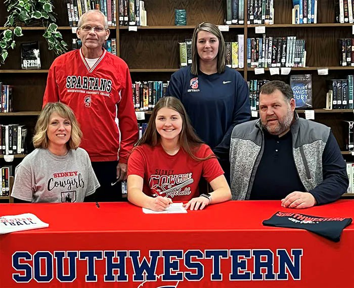 SWCCSpartans's tweet photo. “Sadie will provide us with depth at both positions," explained Jensen. "She is an involved student-athlete who excels academically and athletically, playing basketball and golf at Sidney as well."

https://t.co/gDhdbGcyIU https://t.co/rv7MZmQwl3