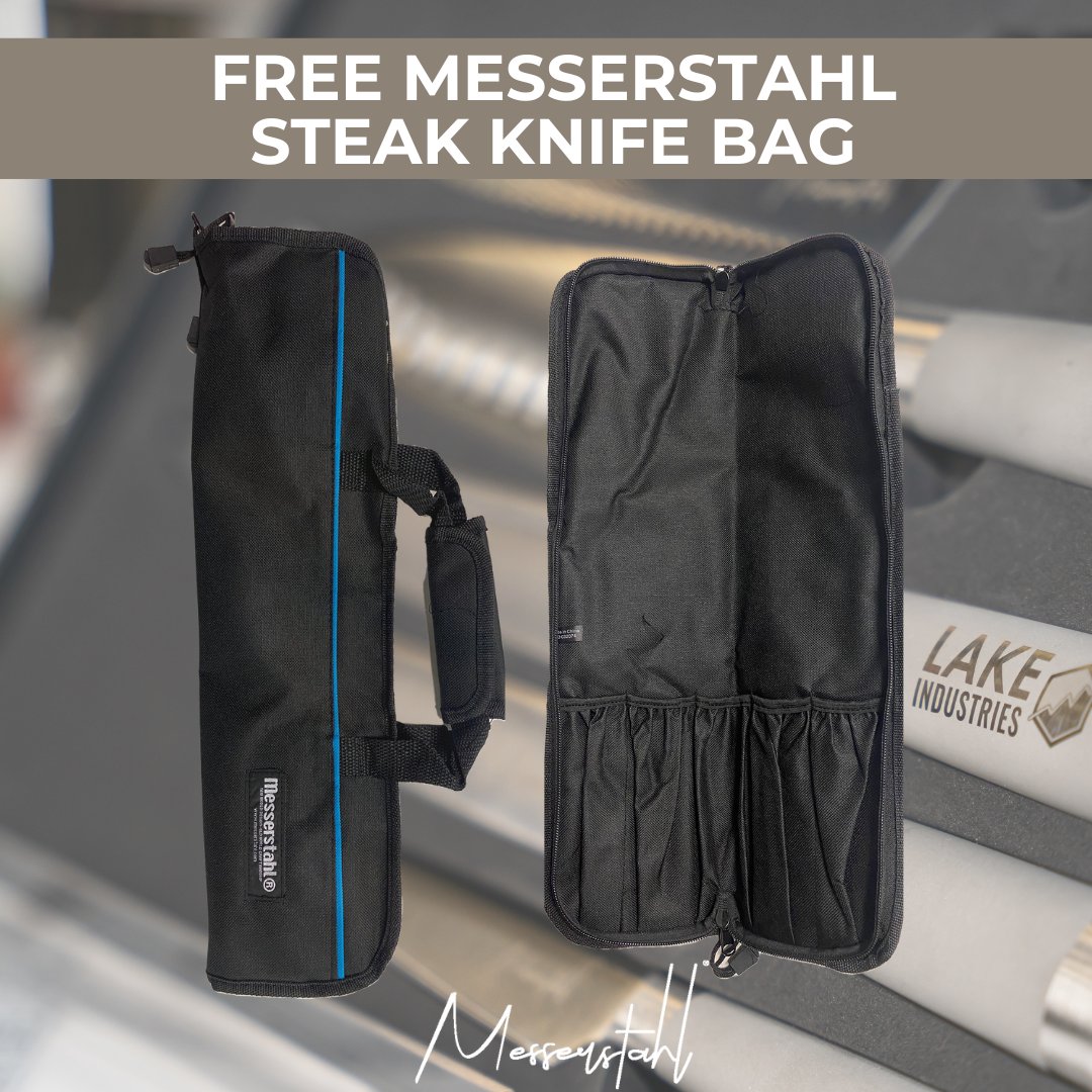 LakeIndustries (@lakeindustries1) on Twitter photo From January 10th to the 20th, if you order 5+ qualifying sets from our Messerstahl collection 🔪 you will receive a FREE steak knife bag 🎁! Contact orders@lakeindustries.com to place an order or to learn more 🎉. From January 10th to the 20th, if you order 5+ qualifying sets from our Messerstahl collection 🔪 you will receive a FREE steak knife bag 🎁! Contact orders@lakeindustries.com to place an order or to learn more 🎉.
