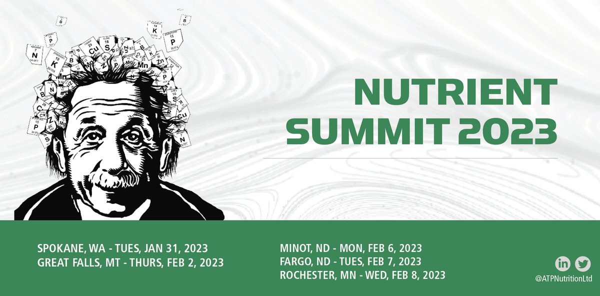 ATPNutritionLtd's tweet photo. Our Nutrient Summits will be starting up in just a few weeks across the US. Head to our website to learn more about this year's topics and speakers and to reserve your spot today. https://t.co/yJkYROe7jB https://t.co/QM583EXBkm