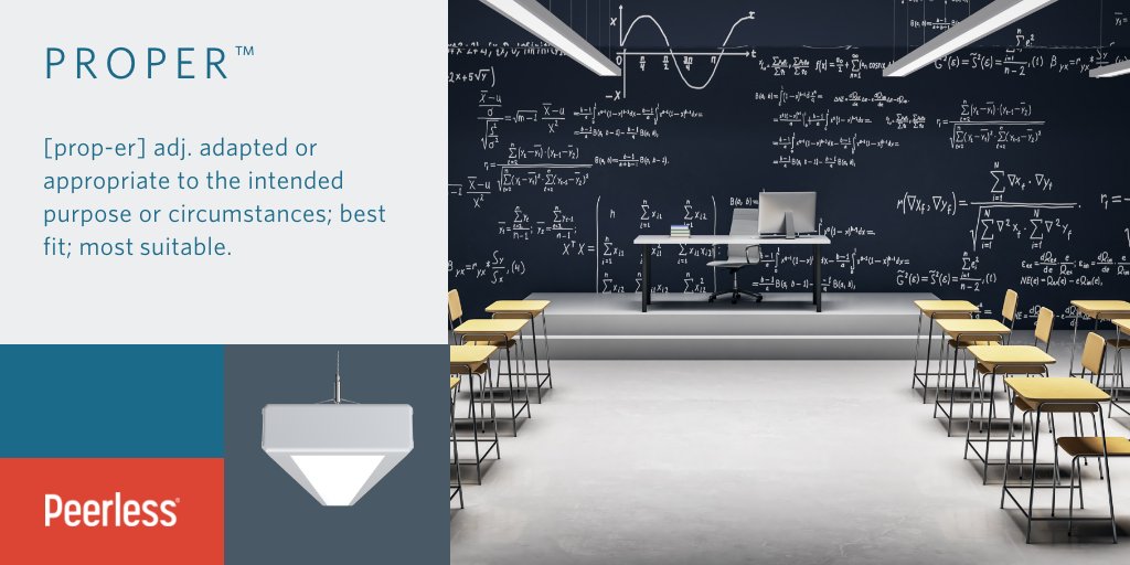 LightByPeerless's tweet image. Introducing: Peerless® Proper™. 

Proper is a pendant luminaire, capable of running up to 100 linear feet without any breaks or seams in its optical-grade lens. 

Meet Proper: bit.ly/3vQsFwH

#peerlesslighting #peerlessproper #continuouslighting #linearlighting