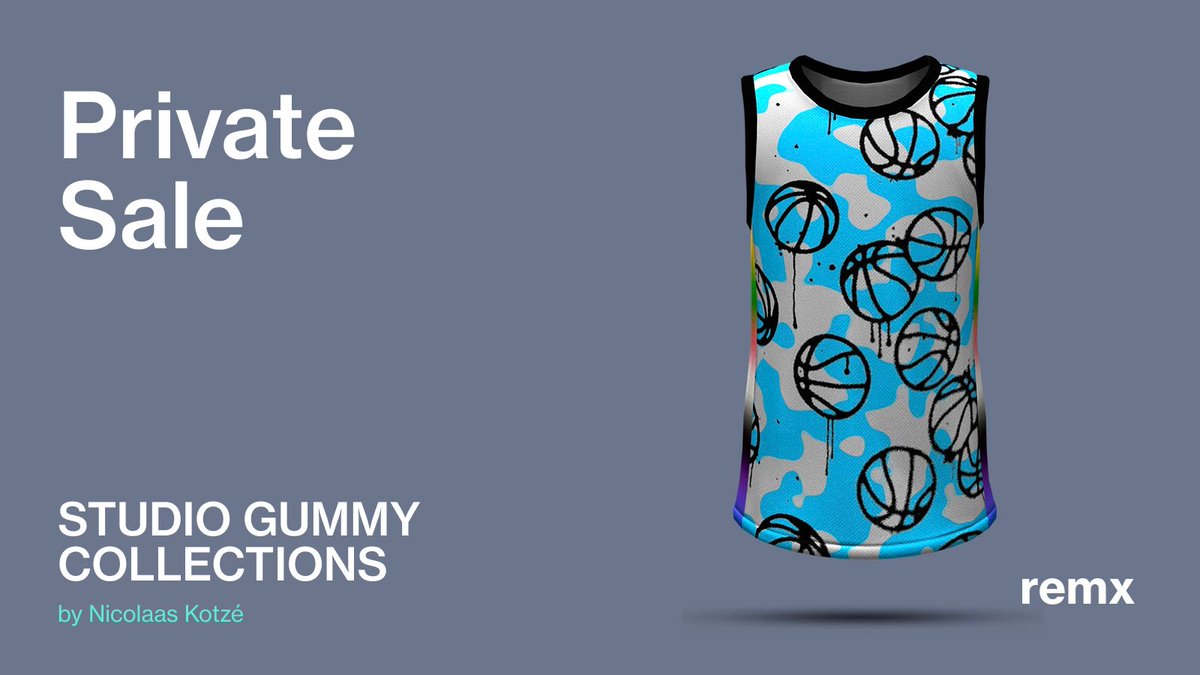 remx_xyz's tweet photo. 🚨 The Private Sale for The Studio Gummy Collections by @Studio_Gummy are now live on remx marketplace! https://t.co/aW1TAx4aLq