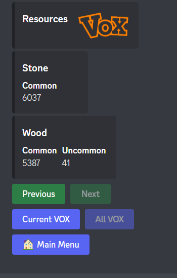 Fleef5's tweet photo. @TheVOXverse Who else has some uncommon wood? 😁😁😁 https://t.co/Q0y7affCqx