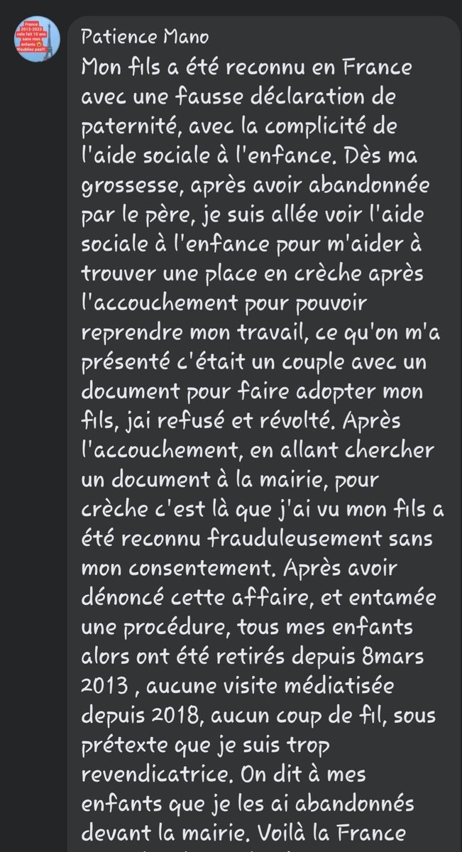 Trafic d'enfants tweet media