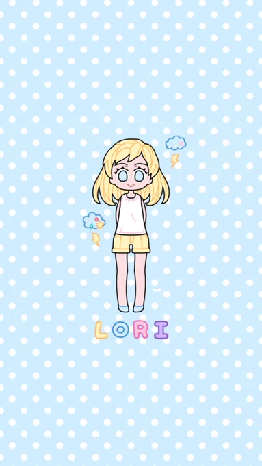 レニをより似せて作り直したのと、ロリとルナとルーシーも作ってみた。それっぽい服がなかなかなくて悩んだけど、それなりに似た服を選んだ。ルナはギターさえあれば完璧だったな〜 