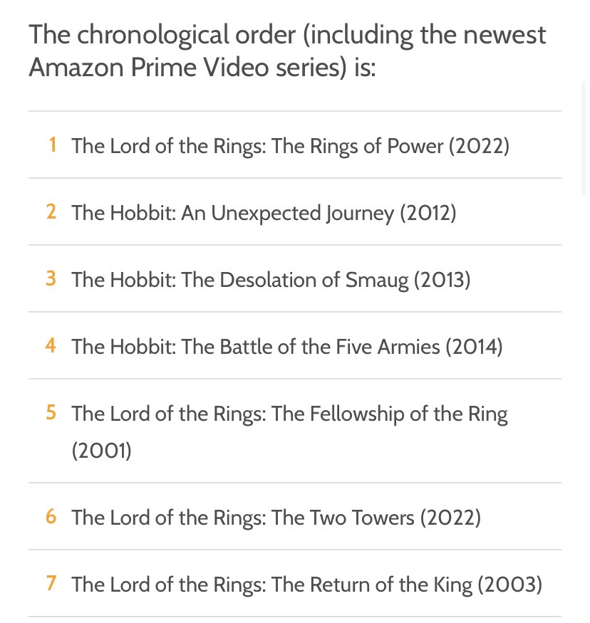 Naas06's tweet photo. Me quiero ver Hobbit, esta bien verlo en este orden? https://t.co/uysMr59iqu