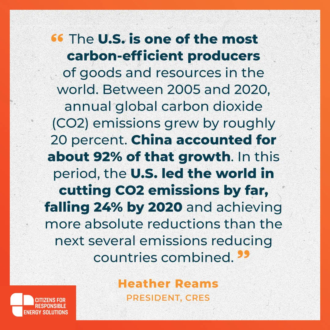 CRESenergy's tweet photo. CRES Pres. @heather_reams shares how Republican solutions to combat #climatechange will not only help the world, but also help advance American interests. Read the full piece in @realclearnews: https://t.co/ehPTL5ZeUv #GOPEnergy #COP27 https://t.co/oQlwUpCHgh