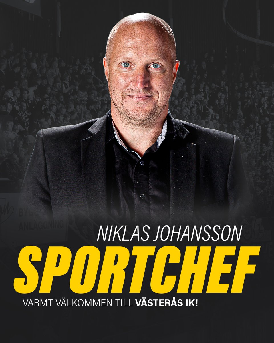 📝 Sportchefen klar!

Vi har det stora nöjet att välkomna Niklas Johansson tillbaka till Västerås IK efter sju år i SHL.

NJ är tillgänglig att tillträda sitt nya uppdrag med start redan i morgon.

Läs mer i appen eller på vik.se.