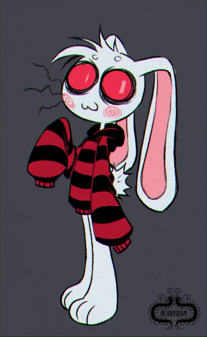 I want to doodle little cartoony bunny pals forever 