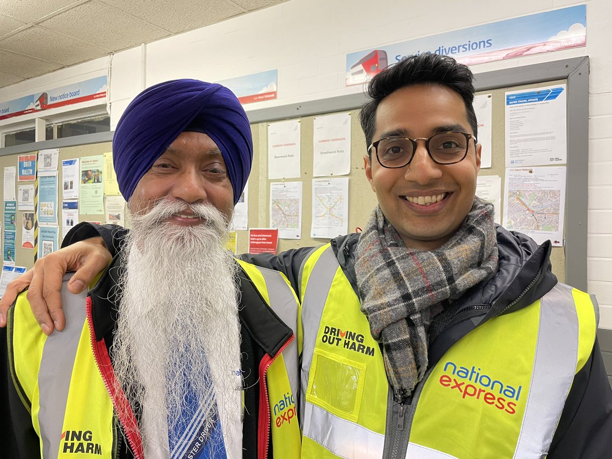 I doubt there will be many stories I cover in 2023 that will be more joyous than this one… Join me and the sensational singing bus driver, Mr Ranjit Singh, tonight on the <a href="/BBCNews/">BBC News (UK)</a> at 6pm on BBC1. Guaranteed to leave you smiling 😊 <a href="/nationalexpress/">National Express</a> <a href="/nxwestmidlands/">NX West Midlands</a>