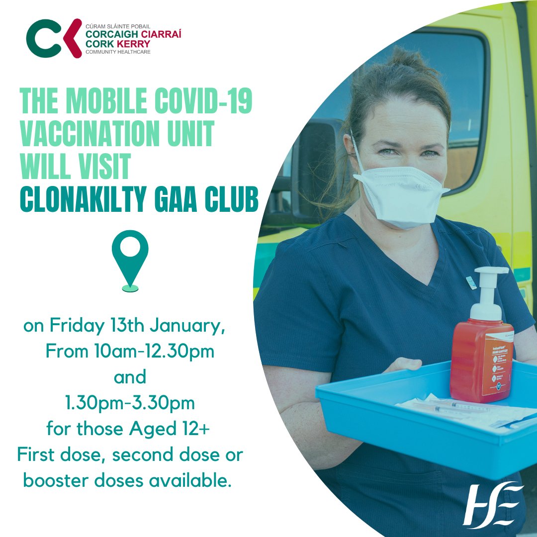 CorkKerryCH's tweet photo. Vaccination clinics are open in #NorthMainStreet &amp; @clongaa today offering second COVID19 booster vaccines to those aged between 18-49. Dose one, dose two are also available. See details ⬇️ &amp; our helpful guide to your #COVID19 vaccination course. 
🔗https://t.co/dAkNj8jkMy https://t.co/r1bwZDfhqX