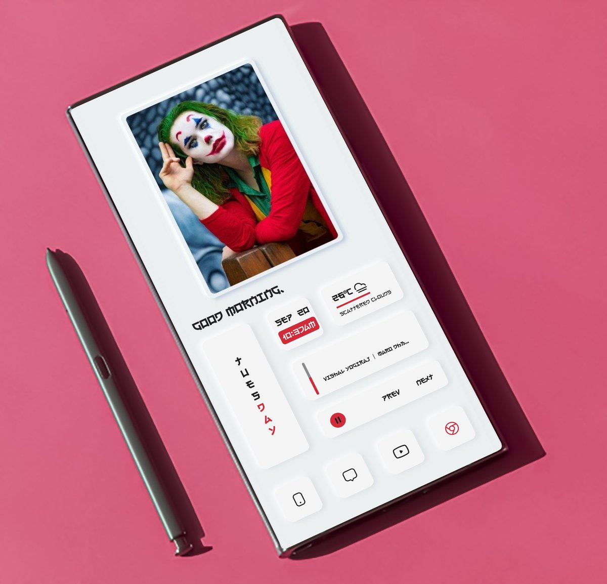 TheNovaSetup's tweet photo. Today's Setup 😍 #JokerWorld
App used ⤵️
🔹️Launcher -: @NovaLauncher
🔹️Wallpaper -: Join Telegram [Link in Bio]
🔹️Kwgt Widget -: Coves
🔹️Icon Pack -: @GrabsterStudios
🔹️ Watch Video 👇
https://t.co/PzL3Cj7pDW

➡️🚀🚀 🆃🅷🅰🅽🅺 🆈🅾🆄 🚀🚀⬅️ https://t.co/tJffgGhJR3
