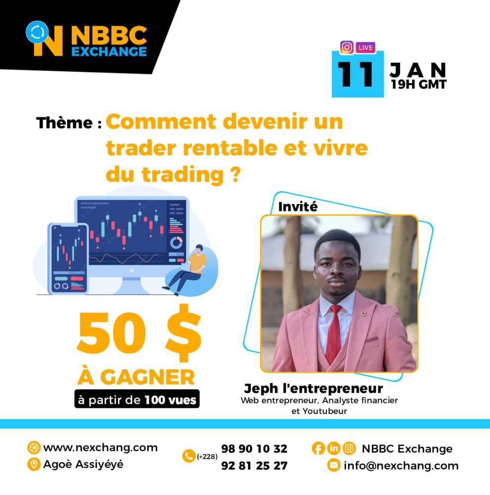 Histoire de trading 😀.
Ce mercredi on reprend la discussion laissée en jachère le vendredi passé.
Venez nous raconter vos pires délires avec le trading ce mercredi à partir de 19GMt sur notre page Instagram