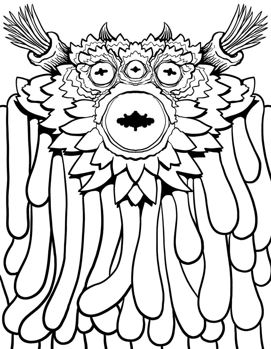 JoeAbboreno's tweet photo. Some samples from my recent coloring book release, "We Come In Peace" #Coloring #coloringbook #spacealiens https://t.co/RvobPECUNF