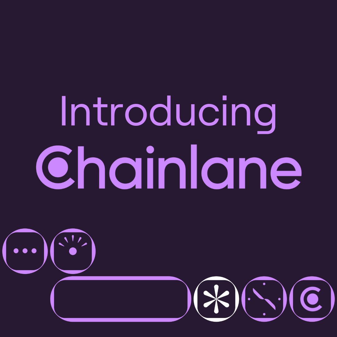 Chainlane_io's tweet photo. Huge announcement🥳🥳📢
We are Chainlane! (Formerly RFKeeper)
Check out our new website: https://t.co/WpRFTS4WNS
Read our full rebranding story by our CEO, Haim, here: https://t.co/vljg3FxSzH
#rebranding #rebrand #chainlane https://t.co/WnhsgZUD9z