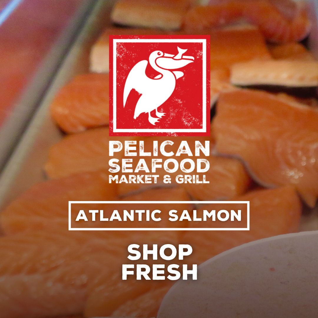 PelicanOttawa's tweet image. Choose from a large selection of wild-caught seafood! From Atlantic Salmon to Mediterranean Seabass, our staff will help you with custom cuts and prep tips.
