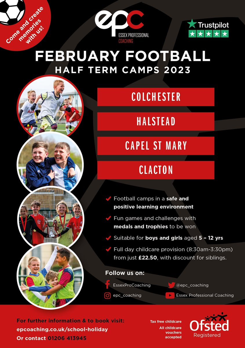 Essex Professional Coaching | Holiday Activities tweet media