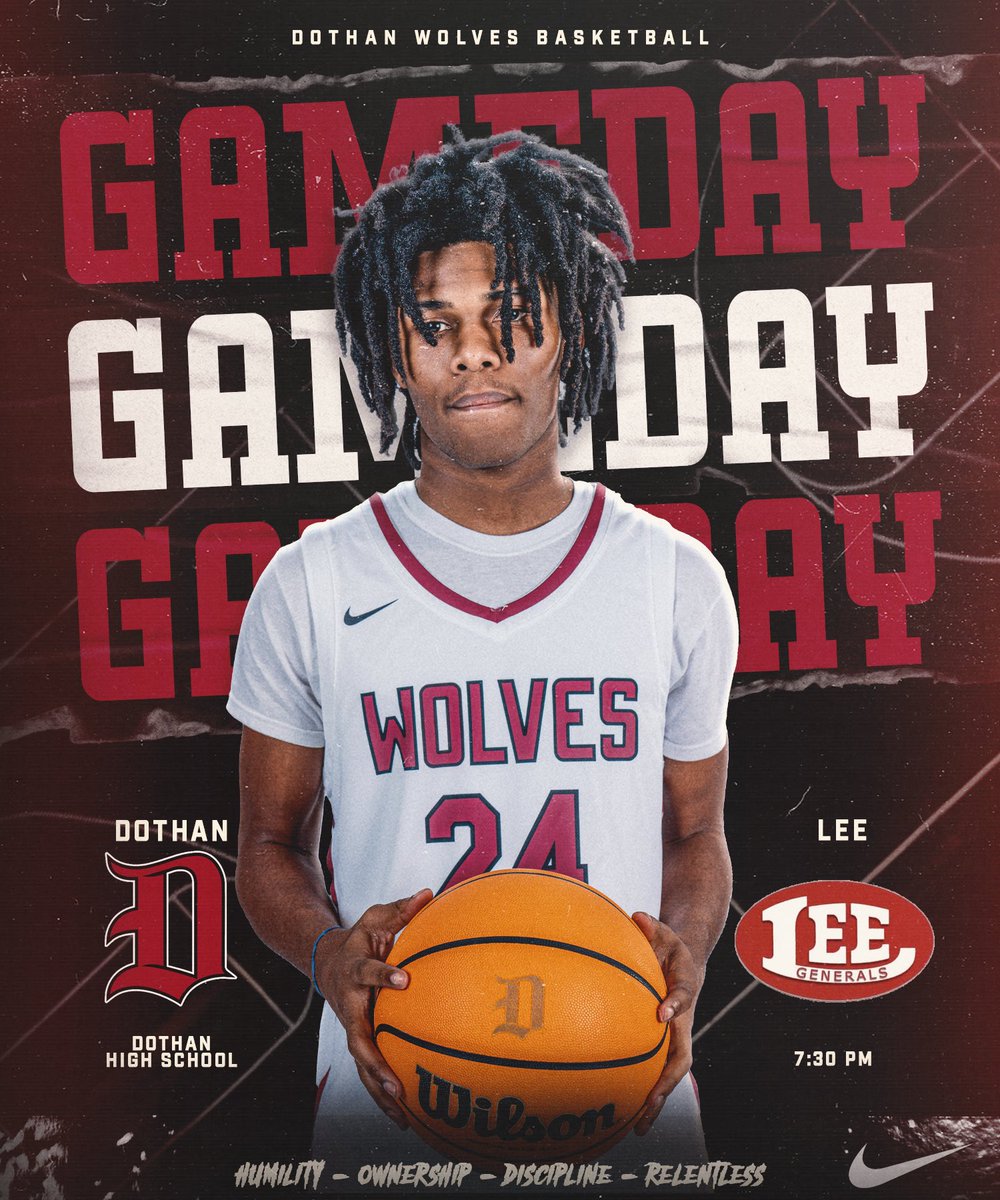 🚨 Area Game 🚨 
🐺 D. High  
🆚 Lee Montgomery 
⏰ VB 7:30
📍Dothan High School