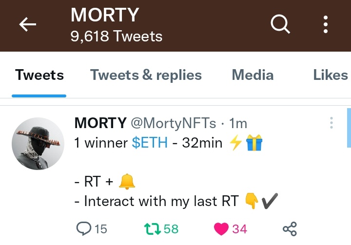 jylim25's tweet photo. @MortyNFTs Done ✅
RT + Like + Follow with 🔔 https://t.co/IWkvPjybDh