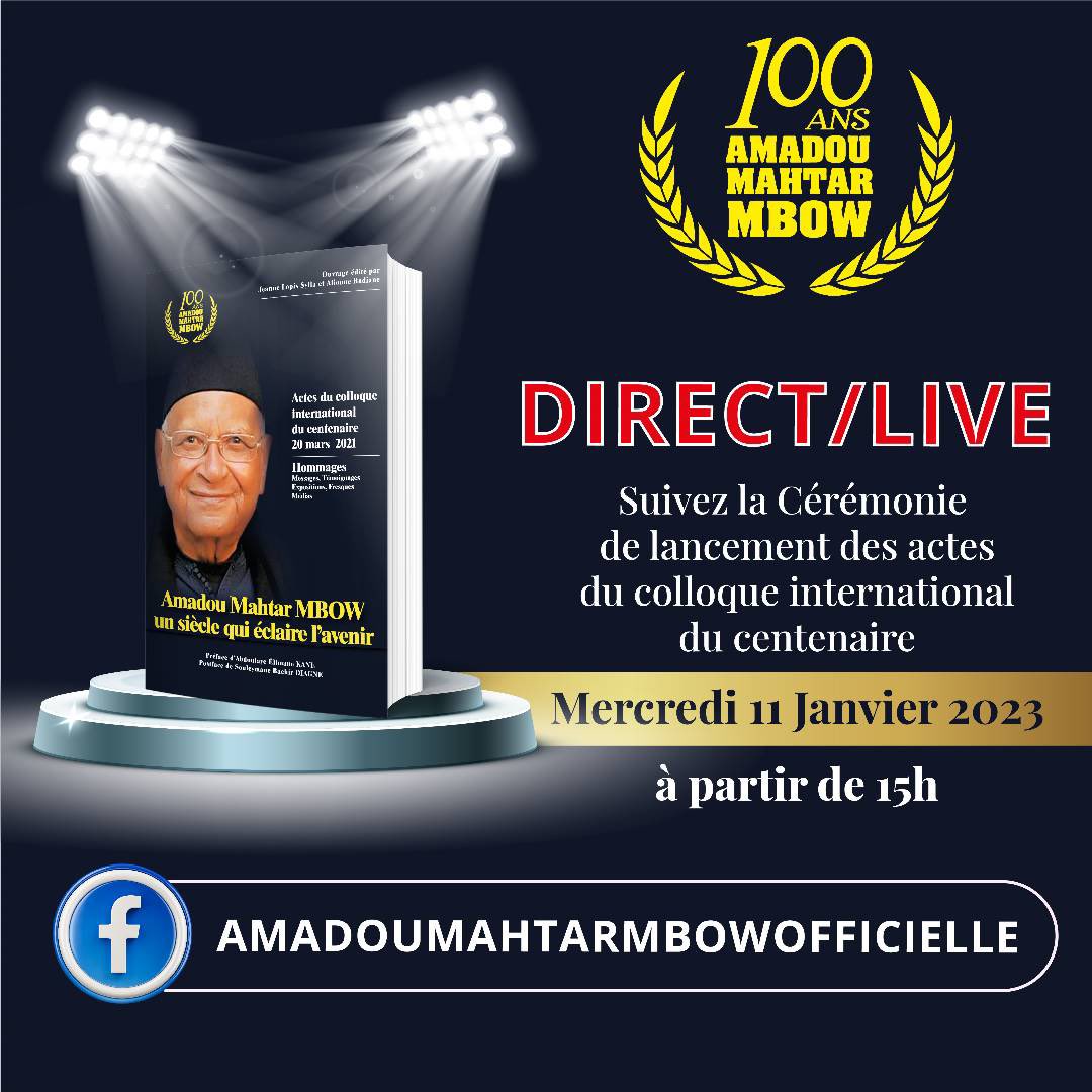 Amadou-Mahtar Mbow tweet media