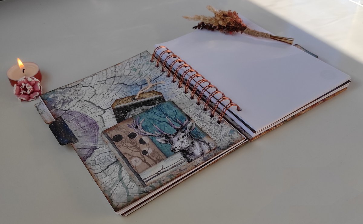 ColeccionesBela's tweet photo. ¡Buenas tardes,😊Scraper@s😊!

Os dejamos un ejemplo de libreta realizado con la colección Cosmos de @crisradovan💞.

¡Contactad con nosotras si queréis vuestra libreta única🤩! https://t.co/Ms1XzeBt20