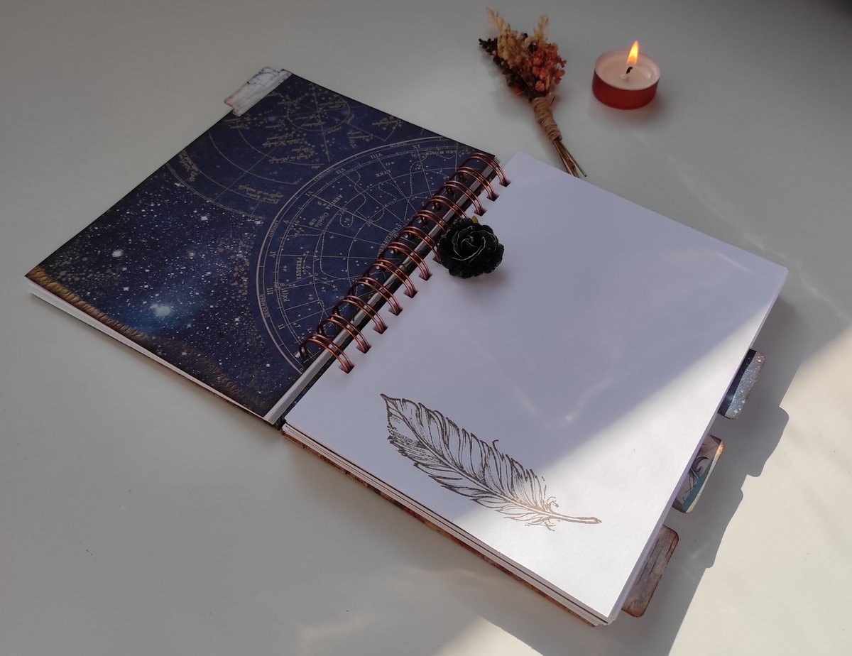 ColeccionesBela's tweet photo. ¡Buenas tardes,😊Scraper@s😊!

Os dejamos un ejemplo de libreta realizado con la colección Cosmos de @crisradovan💞.

¡Contactad con nosotras si queréis vuestra libreta única🤩! https://t.co/Ms1XzeBt20