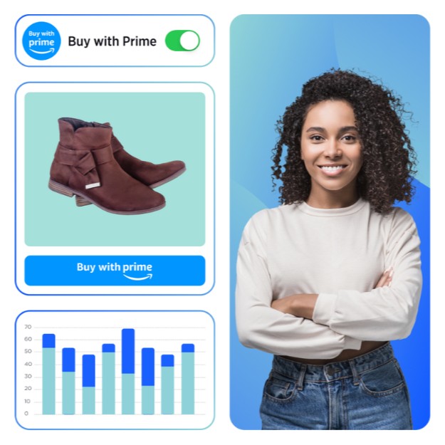 BigCommerce's tweet photo. Why offer Buy with Prime?

📣 Attract and convert shoppers with @BuywithPrime marketing &amp; fast, free delivery

🤝 Nurture customer relationships

📦  Use Amazon fulfillment centers for storage, delivery and returns 

Learn more and join the interest list: https://t.co/DYcuDxp0gY https://t.co/oQhjTT1Fam