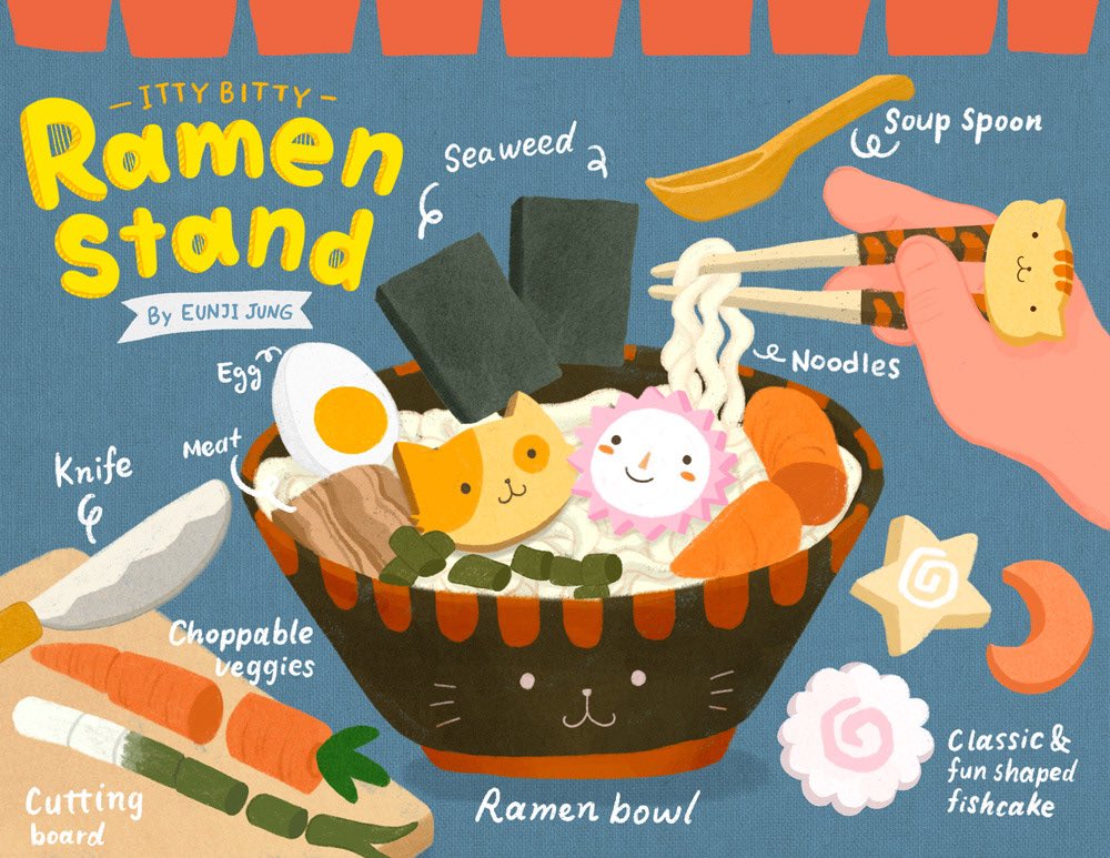 EunZie's tweet photo. It’s #PortfolioDay 😁 
Hi! I’m Eunji, and I'm an freelance illustrator working in children's publishing! #kidlit 

🌝 https://t.co/AILtyEDbWR
✍🏻 https://t.co/WqouIvN16x
✨ Represented by Lemonade illustration agency 

Feel free to contact me! eunji.designs@gmail.com https://t.co/OqIYin43Cl