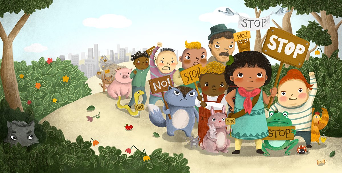 EunZie's tweet photo. It’s #PortfolioDay 😁 
Hi! I’m Eunji, and I'm an freelance illustrator working in children's publishing! #kidlit 

🌝 https://t.co/AILtyEDbWR
✍🏻 https://t.co/WqouIvN16x
✨ Represented by Lemonade illustration agency 

Feel free to contact me! eunji.designs@gmail.com https://t.co/OqIYin43Cl