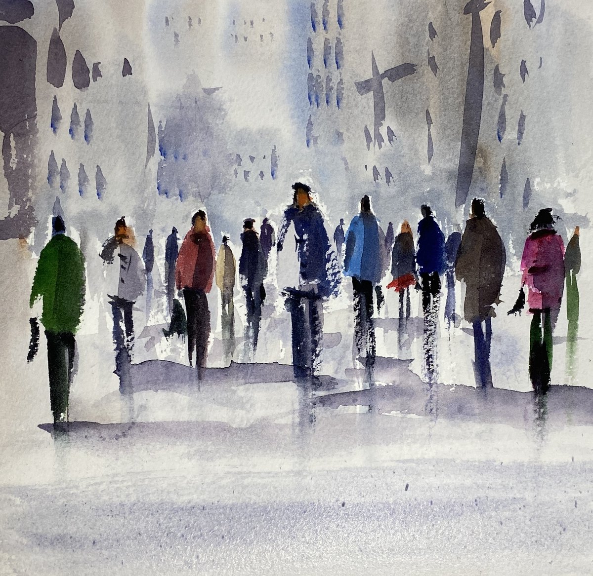 Check out my latest YouTube tutorial Painting people in a loose experimental style: youtube.com/watch?v=oD_SmA…