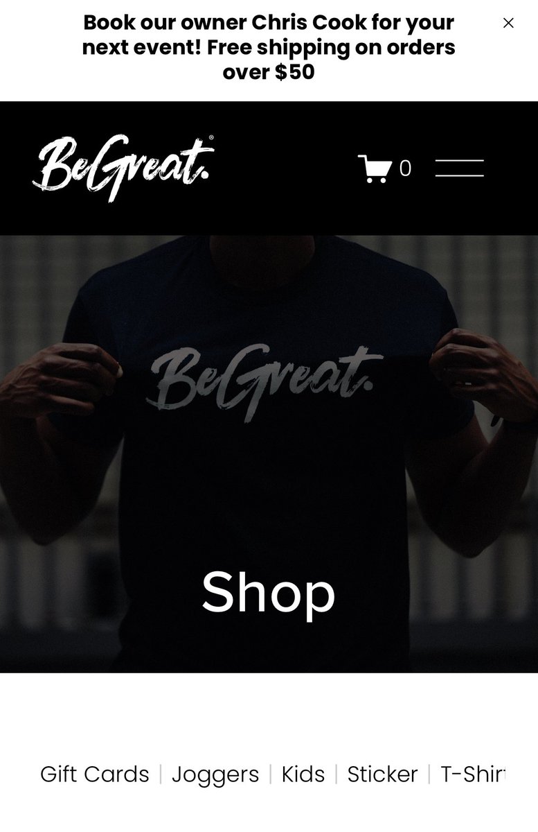 Blessed to announce my partnership with <a href="/BeGreatInsp/">BeGreat.</a> 

USE MY CODE: TYRAG70 25% off to get you this hottest clothing line out!! That will inspire you the be great!!🔥🔥

⬇️ Don’t Wait To BeGreat⬇️
begreatinspiration.com/shop 
<a href="/Ccook35/">Chris Cook</a> <a href="/BeGreatInsp/">BeGreat.</a>