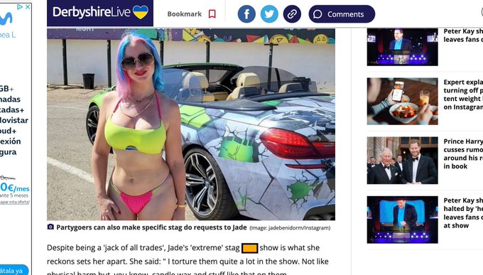 Another News paper and others are in process too, All about a shy girl from next door who turned into<a href="/tag/extreme"class="tags"><span>#extreme</span></a><a href="/tag/stripper"class="tags"><span>#stripper</span></a><a href="/tag/stag"class="tags"><span>#stag</span></a><a href="/tag/jadebenidorm"class="tags"><span>#jadebenidorm</span></a><a href="/tag/longf"class="tags"><span>#longf</span></a>