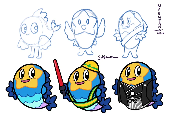 #portfolioday!Hello I'm emcee and I'm a digital artist from the Philippines. I specialize in drawing and designing characters. Currently open for work, plus I'm also open for commissions!:  jackielyn.joson.com 
