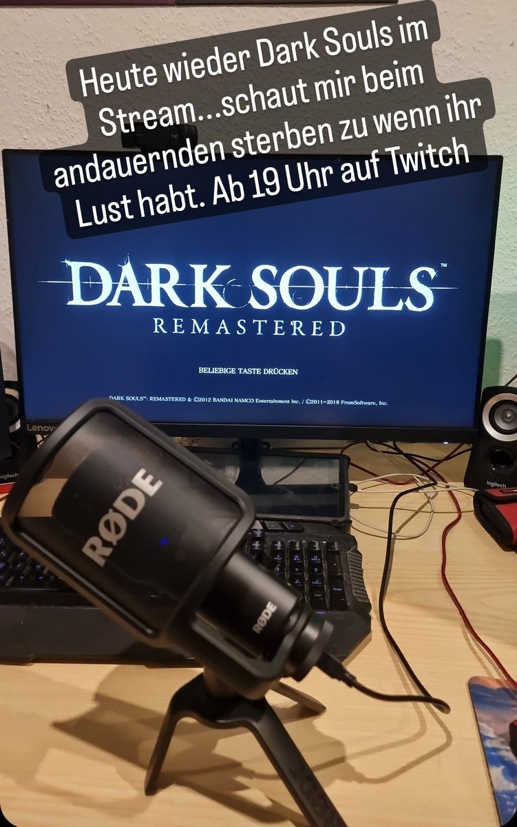 Metzelfetz91's tweet image. Schaut heute um 19 Uhr gerne wieder rein auf Twitch.tv/Metzelfetz um mir beim sterben zu gucken zu können...

Praise the Sun!

#streamingNOW #streamDE
#TStreamerBot #TwitchAffliate #SupportSmallStreamers #TwitchPushDE
#twitchstreaming