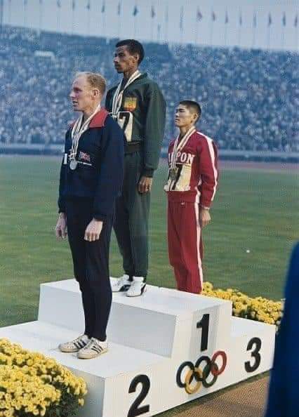 AndAfricas's tweet photo. How many of us know this part of the multitalented legend History?

On March 22, 1969, Abebe was paralysed due to a car accident. He regained some upper-body mobility, but he never walked again. 
#marathon #Olympic #abebebikela #ethiopia https://t.co/tV4dwEzgZC
