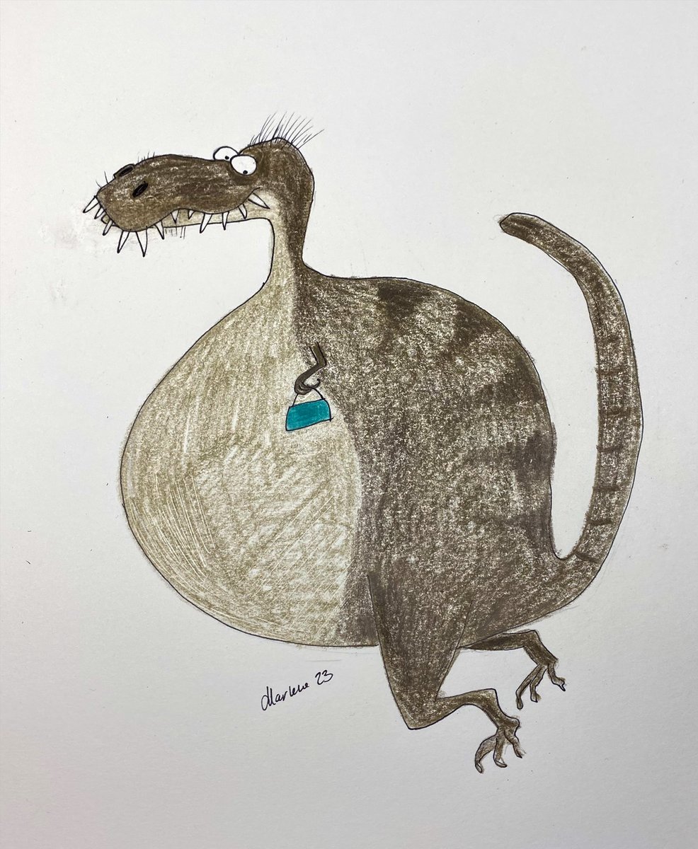 Vinkelmule's tweet photo. Happy #ExtinctloonDay 🎈🎈🎈🦖🦖🦖 This T-rex is high and puffy on helium and laughing gas. He just found out that his arms are ridiculously small and he can’t stop giggling. #animaloon @Animaloonies #animaloon_collective #extinctloon https://t.co/5Pq66zzMUd