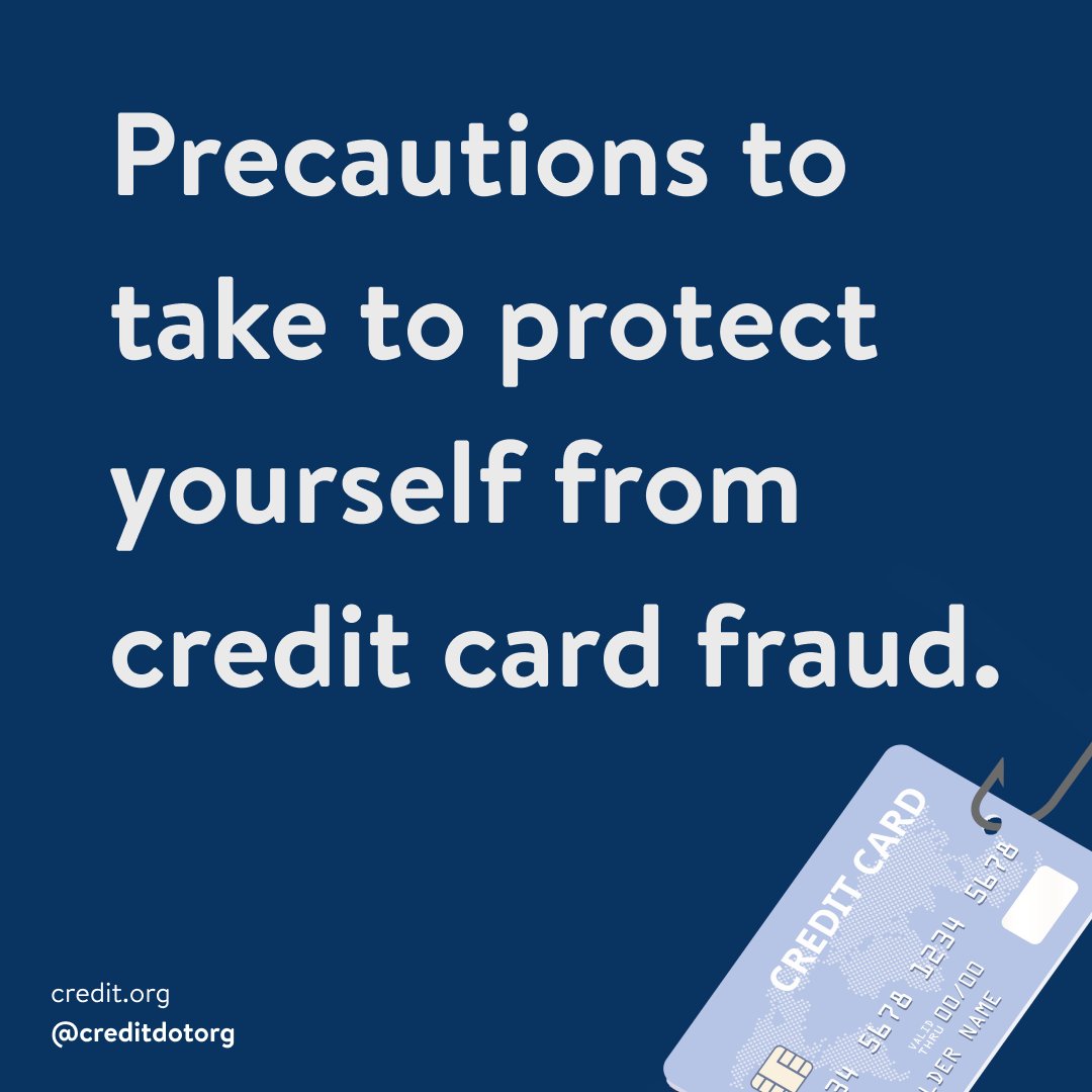 CreditDotOrg's tweet photo. The key to avoiding credit card fraud is to be proactive! 

1. Never let other people use your credit card.
2. Only carry the cards you need.
3. Stay paperless where possible.
4. Monitor your spending.

Click the link to learn more!

https://t.co/WW1ySwxgKs

#credit #creditfraud https://t.co/yKhCnijTpP