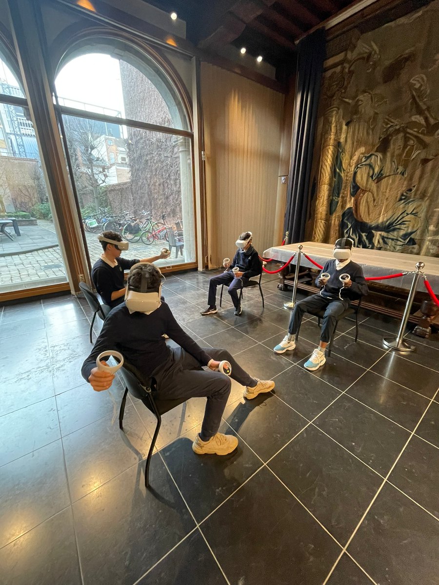 NeleDeGersem's tweet photo. Combining Rubens' art with technology for 14 year olds #artsandtechnology #STEAMeducation #futureofeducation #guidedfreedom @deptcjm @vlaio_be #cultuureducatie #kunst #technologie #jeugd #cultuureducatie #begeleidevrijheid https://t.co/IRTKdN9CY2